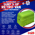 Load image into Gallery viewer, Surf's Up! Retro Van Dog Toy - Durable Chew Toy for Large Dogs | USA Made
