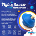 Load image into Gallery viewer, Flying Saucer Dog Toy - Durable UFO Chew Toy & Treat Dispenser | USA Made
