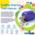 Load image into Gallery viewer, Can Toy eDispenser Durable Rubber Chew Toy & Treat Dispenser - Average Chewer
