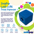 Load image into Gallery viewer, Love Cube eDispenser - Durable Rubber Chew Toy & Treat Dispenser | USA Made

