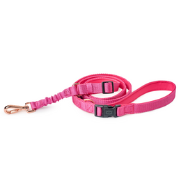 3-in-1 City Dog Leash - Park Ave Pink