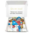 Load image into Gallery viewer, USA Themed Dog Treats Gift Box
