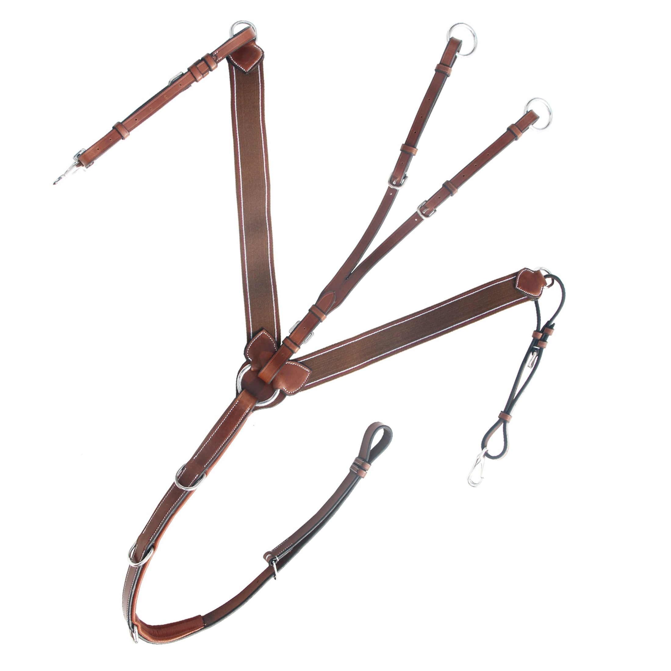 ExionPro Heart Shape 3 Point Breastplate - Matching Elastic