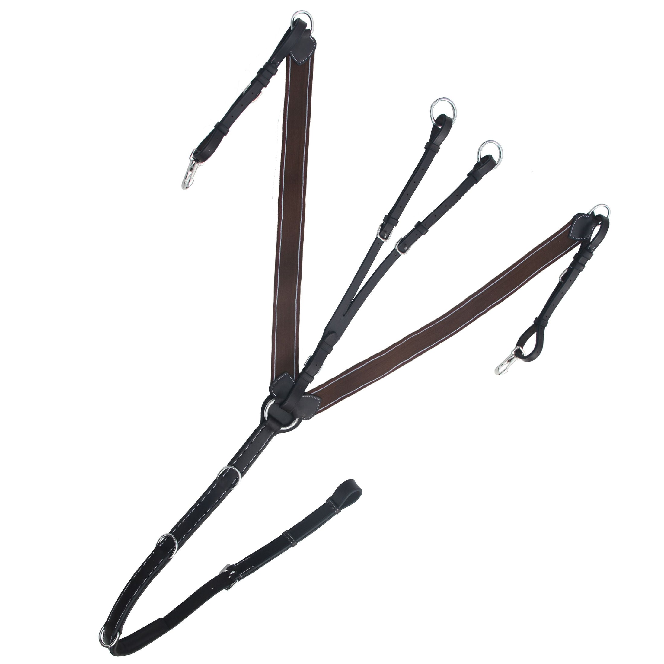 ExionPro Heart Shape 3 Point Breastplate - Matching Elastic