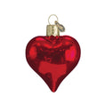 Load image into Gallery viewer, Shiny Red Heart Ornament - Southlake Paws

