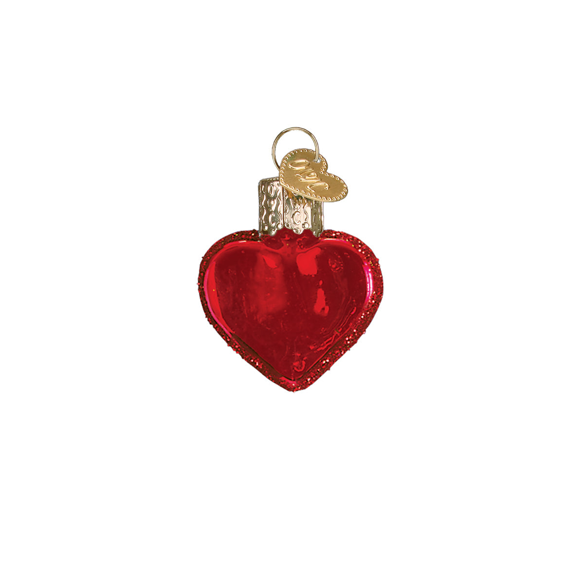 Small Red Heart Ornament - Southlake Paws