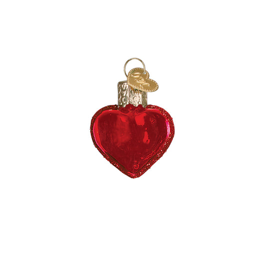 Small Red Heart Ornament - Southlake Paws