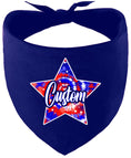 Load image into Gallery viewer, Custom Patriotic Tie Dye Pet Bandana
