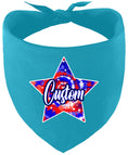 Load image into Gallery viewer, Custom Patriotic Tie Dye Pet Bandana
