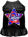 Load image into Gallery viewer, Custom Patriotic Tie Dye Pet Dress
