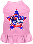 Load image into Gallery viewer, Custom Patriotic Tie Dye Pet Dress
