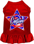 Load image into Gallery viewer, Custom Patriotic Tie Dye Pet Dress
