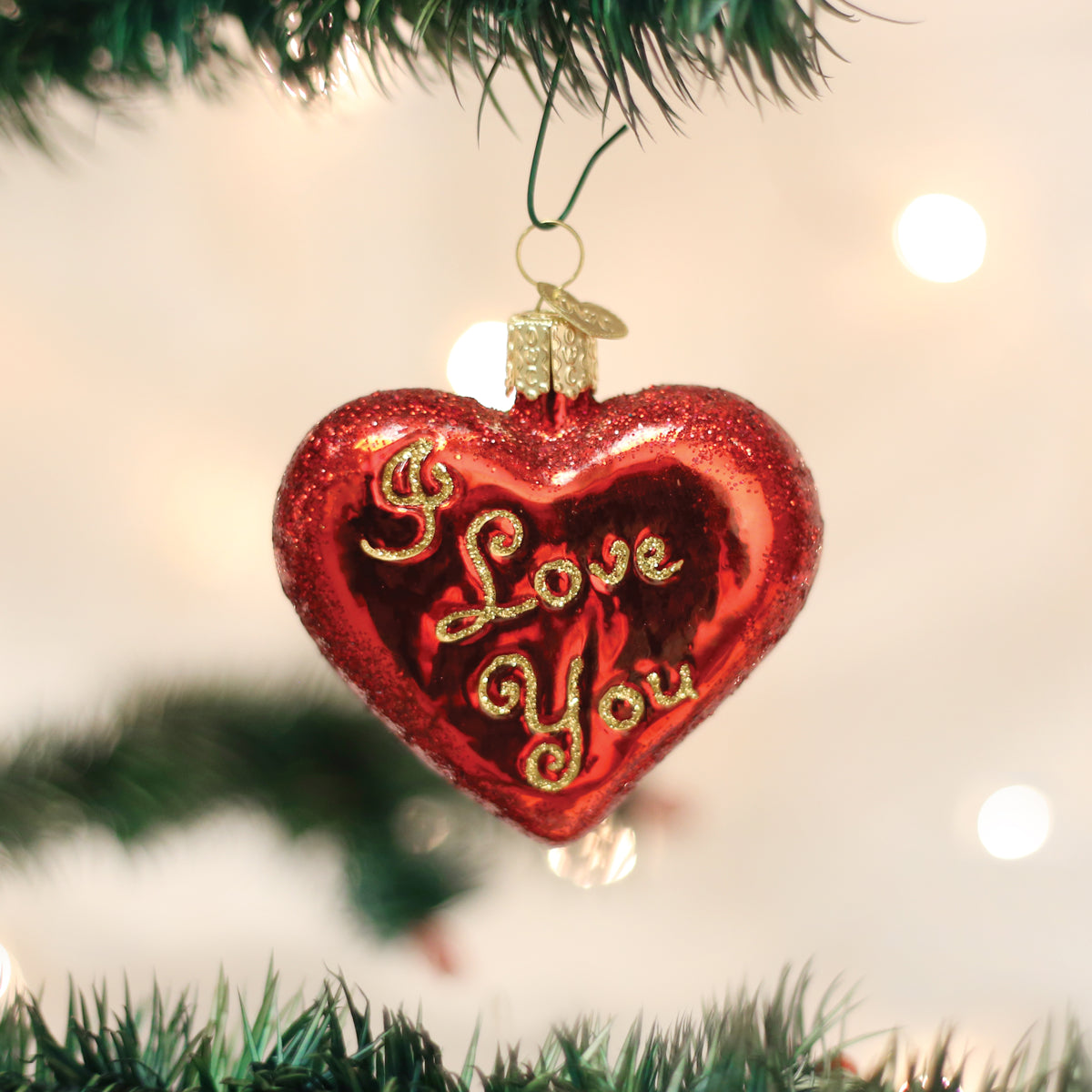 I Love You Heart Ornament - Southlake Paws