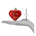 Load image into Gallery viewer, I Love You Heart Ornament - Southlake Paws
