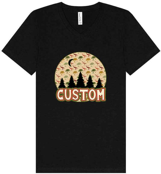 Custom Under the Stars Unisex V-Neck Shirt