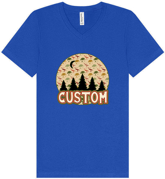 Custom Under the Stars Unisex V-Neck Shirt