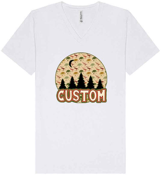 Custom Under the Stars Unisex V-Neck Shirt