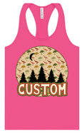 Load image into Gallery viewer, Custom Under the Stars Women's Racerback Tank
