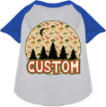 Load image into Gallery viewer, Custom Under the Stars Pet Raglan Shirts
