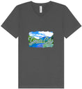 Load image into Gallery viewer, Custom Summer Unisex V-Neck Shirt
