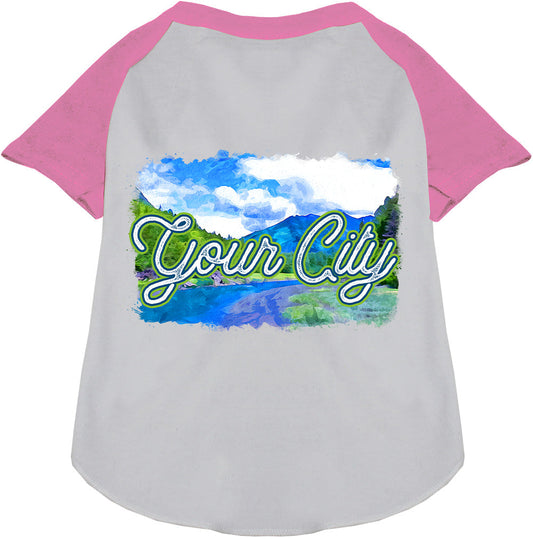 Custom Summer Pet Raglan Shirts