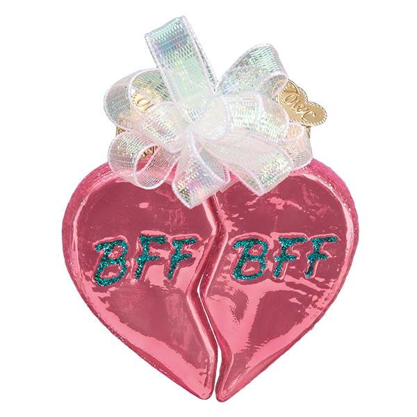 Bff Hearts Ornament - Southlake Paws