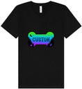 Load image into Gallery viewer, Custom Mountain Shades Unisex V-Neck Shirt
