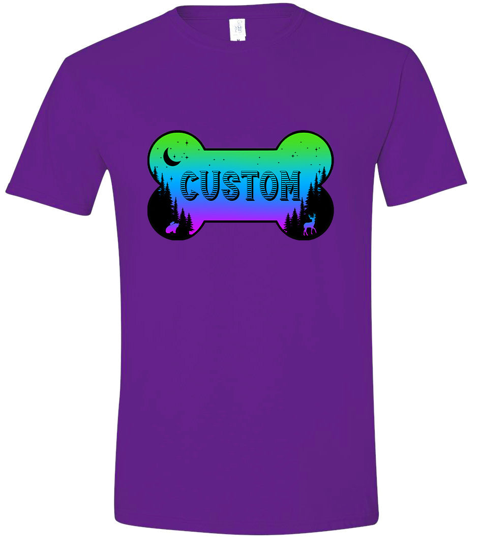 Custom Mountain Shades Children's Gildan Soft Shirt