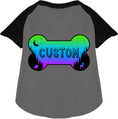 Load image into Gallery viewer, Custom Mountain Shades Pet Raglan Shirts
