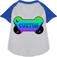 Load image into Gallery viewer, Custom Mountain Shades Pet Raglan Shirts
