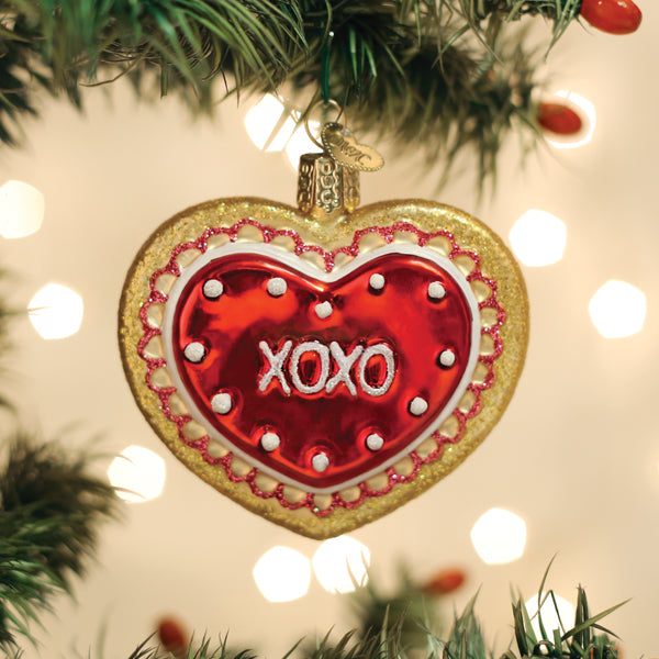 Heart Cookie Ornament - Southlake Paws