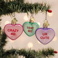 Load image into Gallery viewer, Conversation Hearts Set Ornament
