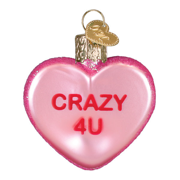 Conversation Hearts Set Ornament - Southlake Paws