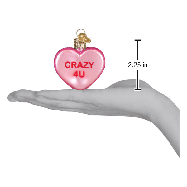 Conversation Hearts Set Ornament - Southlake Paws