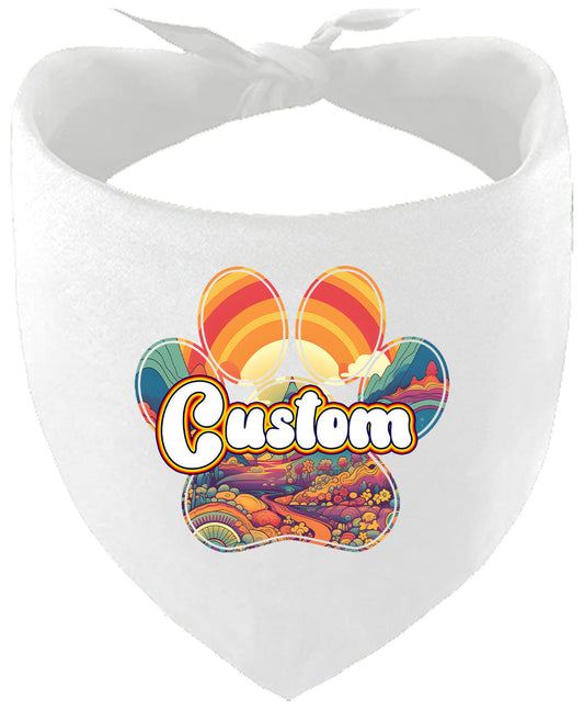 Custom Groovy Summit Pet Bandana