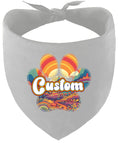 Load image into Gallery viewer, Custom Groovy Summit Pet Bandana
