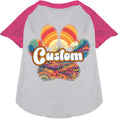 Load image into Gallery viewer, Custom Groovy Summit Pet Raglan Shirts
