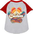 Load image into Gallery viewer, Custom Groovy Summit Pet Raglan Shirts
