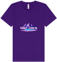 Load image into Gallery viewer, Custom Alpine Pawscape Unisex V-Neck Shirt
