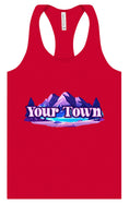 Load image into Gallery viewer, Custom Alpine Pawscape Women's Racerback Tank
