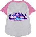 Load image into Gallery viewer, Custom Alpine Pawscape Pet Raglan Shirts
