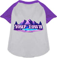 Load image into Gallery viewer, Custom Alpine Pawscape Pet Raglan Shirts
