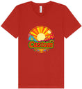 Load image into Gallery viewer, Custom Mellow Mountain Unisex V-Neck Shirt
