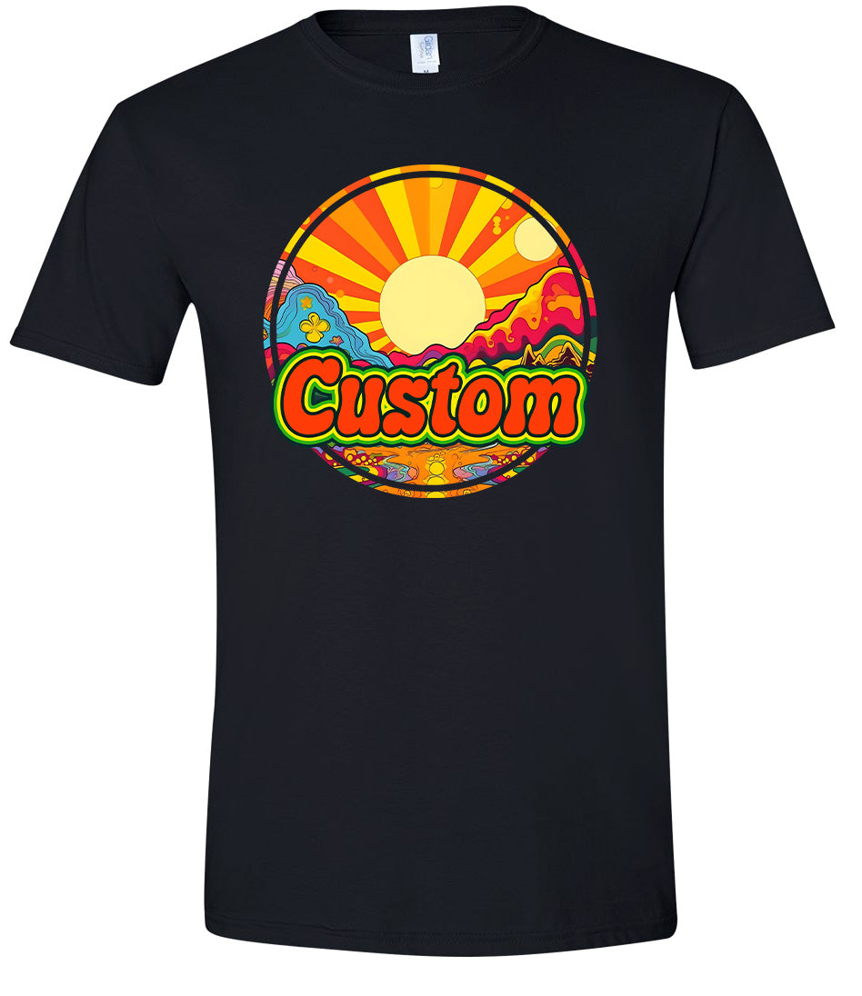 Custom Mellow Mountain Children's Gildan Soft Shirt