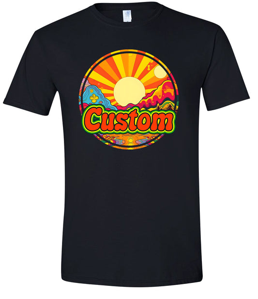 Custom Mellow Mountain Children's Gildan Soft Shirt