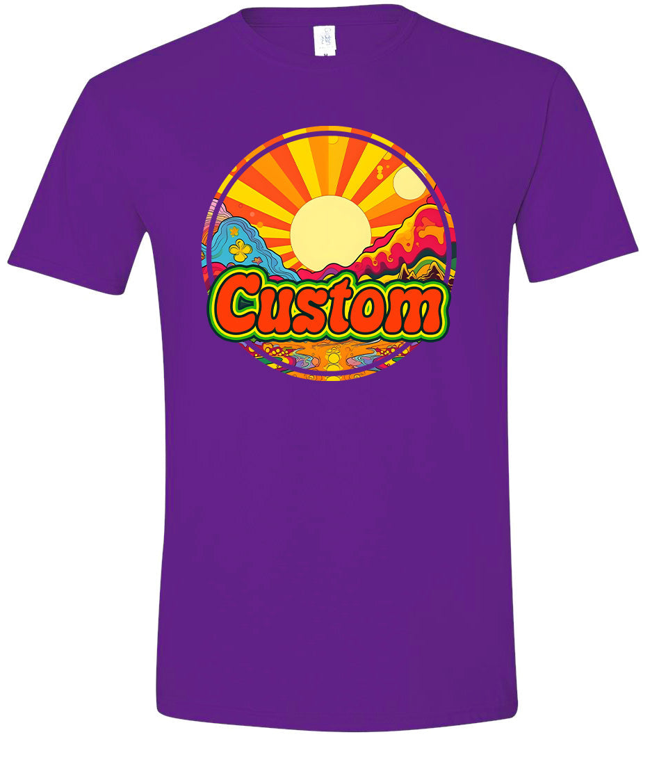 Custom Mellow Mountain Children's Gildan Soft Shirt