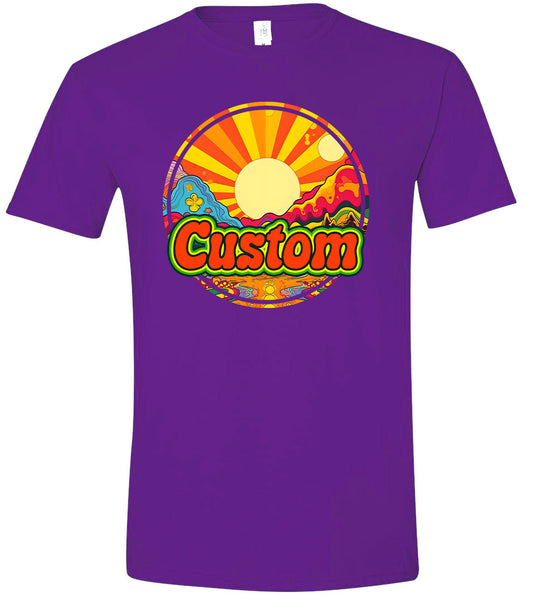 Custom Mellow Mountain Children's Gildan Soft Shirt