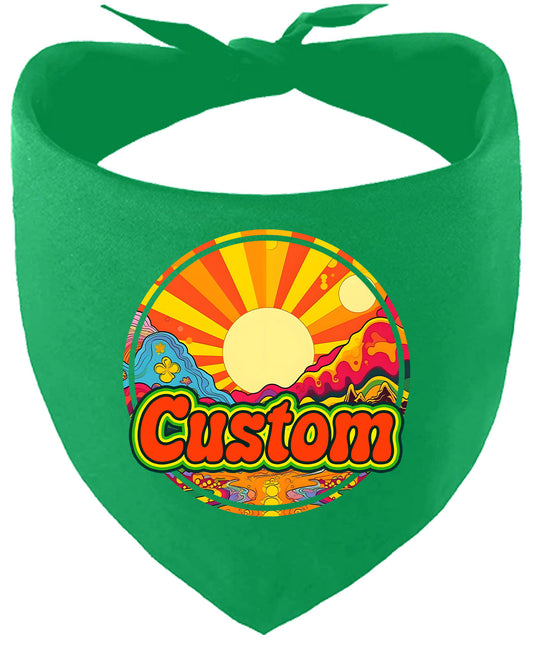 Custom Mellow Mountain Pet Bandana