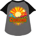 Load image into Gallery viewer, Custom Mellow Mountain Pet Raglan Shirts
