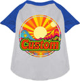 Load image into Gallery viewer, Custom Mellow Mountain Pet Raglan Shirts
